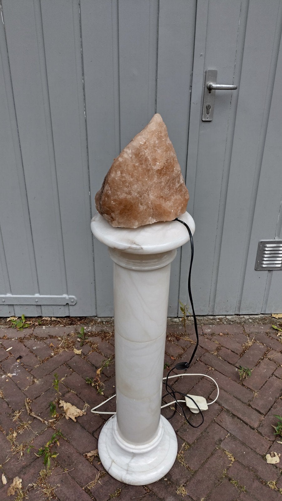 Himalaya Zoutlamp, Gebruikt, Overige stijlen, Roze, Ophalen of Verzenden
