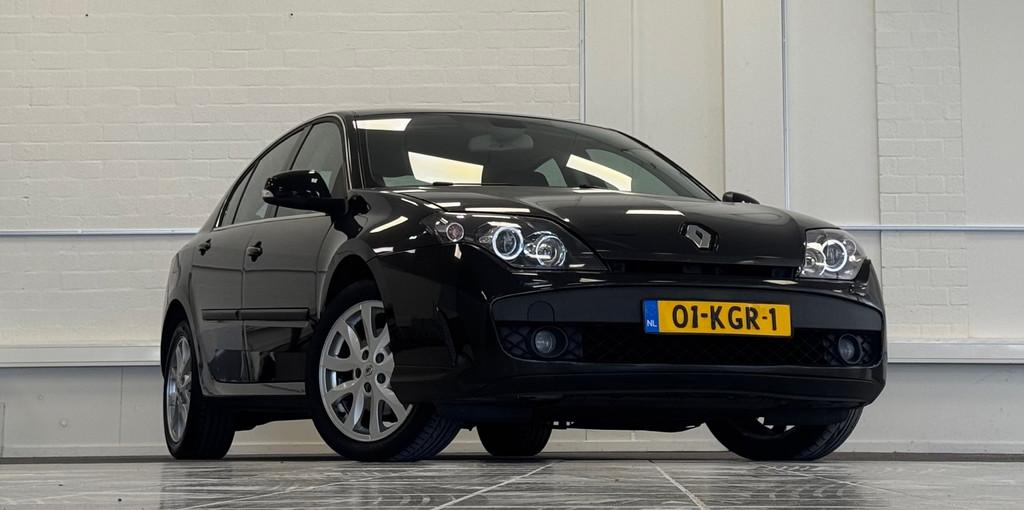 Renault Laguna 2.0i 16V Dynamique 2e Eigenaar Trekhaak Goed, Gebruikt, Zwart, 4 cilinders, Zwart