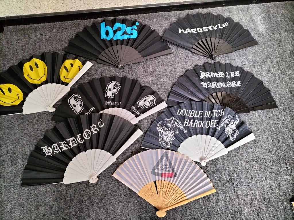 Hardcore waaiers, Ophalen of Verzenden, Carnaval