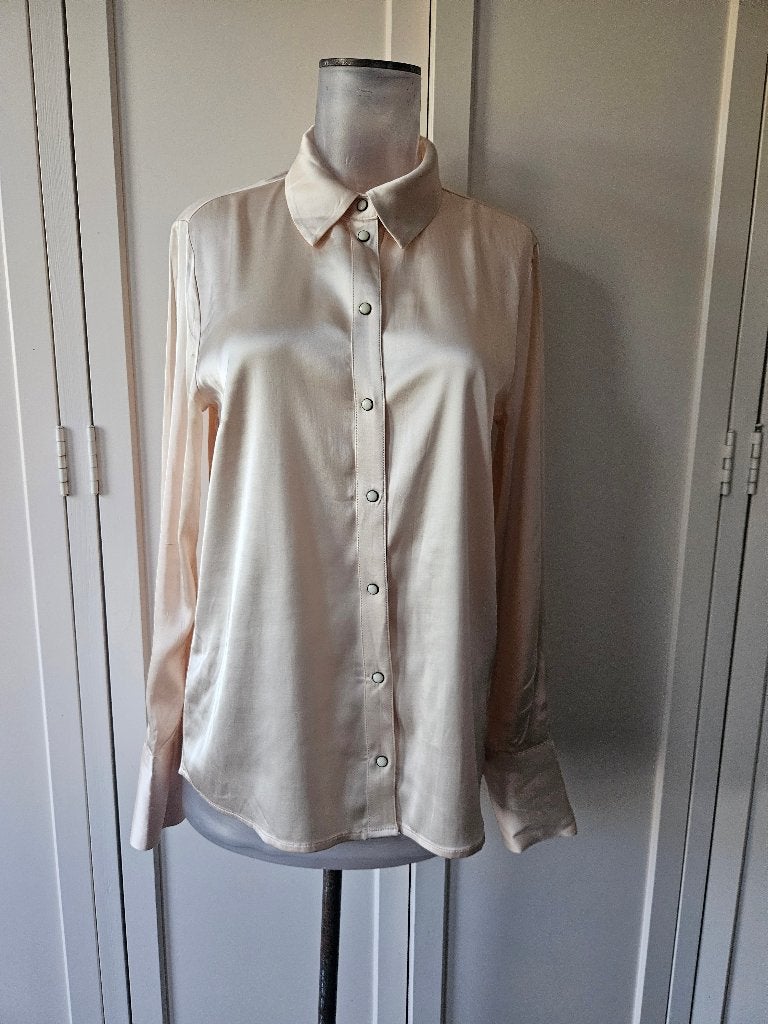Yaya blouse maat S 36/38 Zgan, Beige, Ophalen of Verzenden, Zo goed als nieuw, Yaya