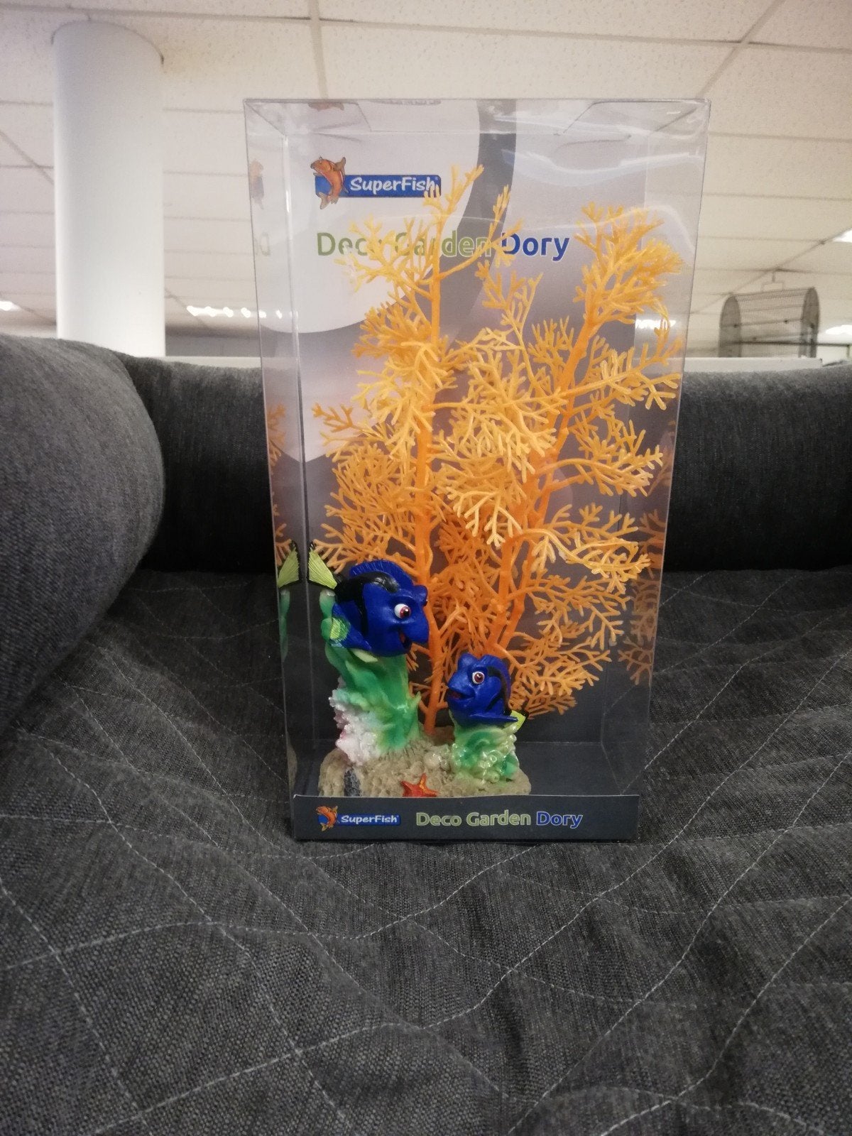 Decoratie  Dory aquarium beelden 14x9x27cm, Dieren en Toebehoren, Ophalen of Verzenden, Nieuw, Plant(en), Steen of Hout