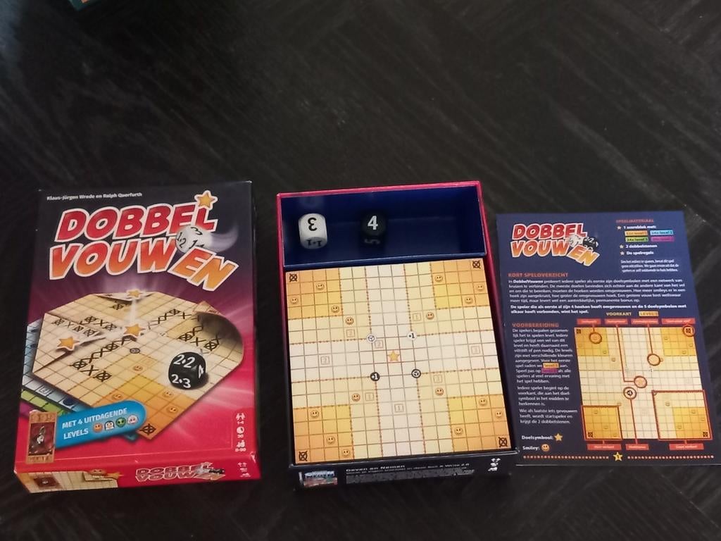 Dobbel vouwen, 999games, Onbekend, Ophalen of Verzenden, Zo goed als nieuw