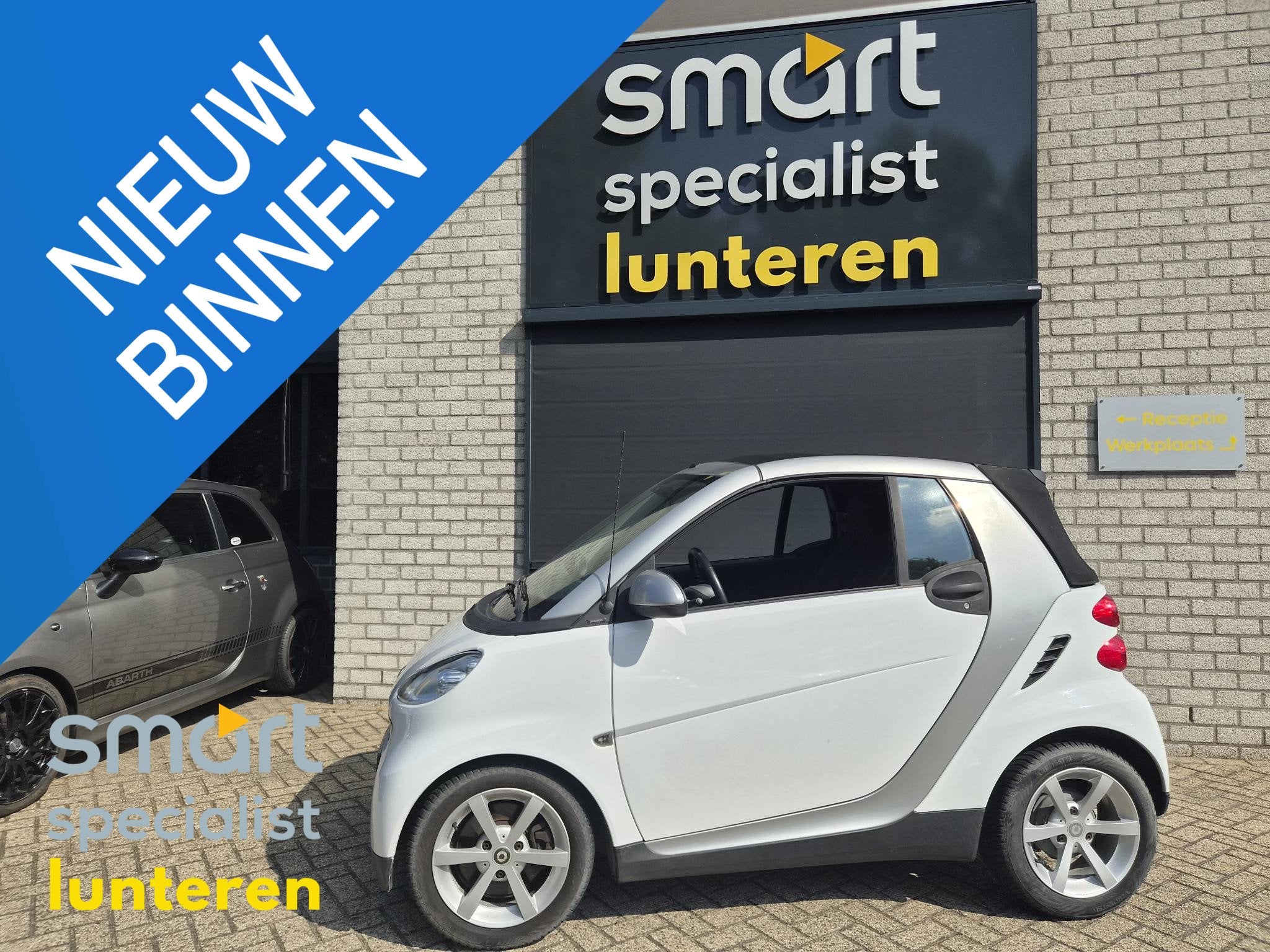 smart fortwo cabrio 1.0 Passion, Automaat, Gebruikt, 18 €/maand, Origineel Nederlands