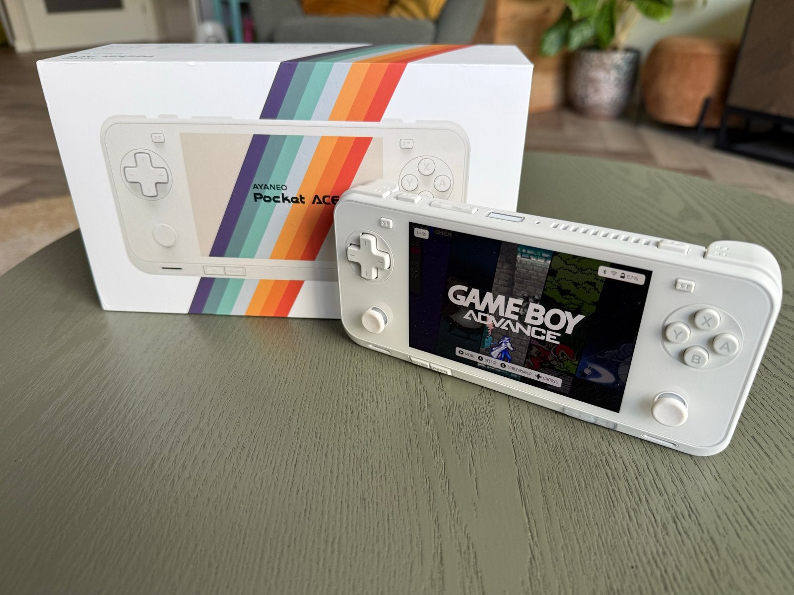 AYANEO Pocket ACE Gaming Handheld, Spelcomputers en Games, Spelcomputers | Overige, Zo goed als nieuw, AYANEO, Ophalen of Verzenden