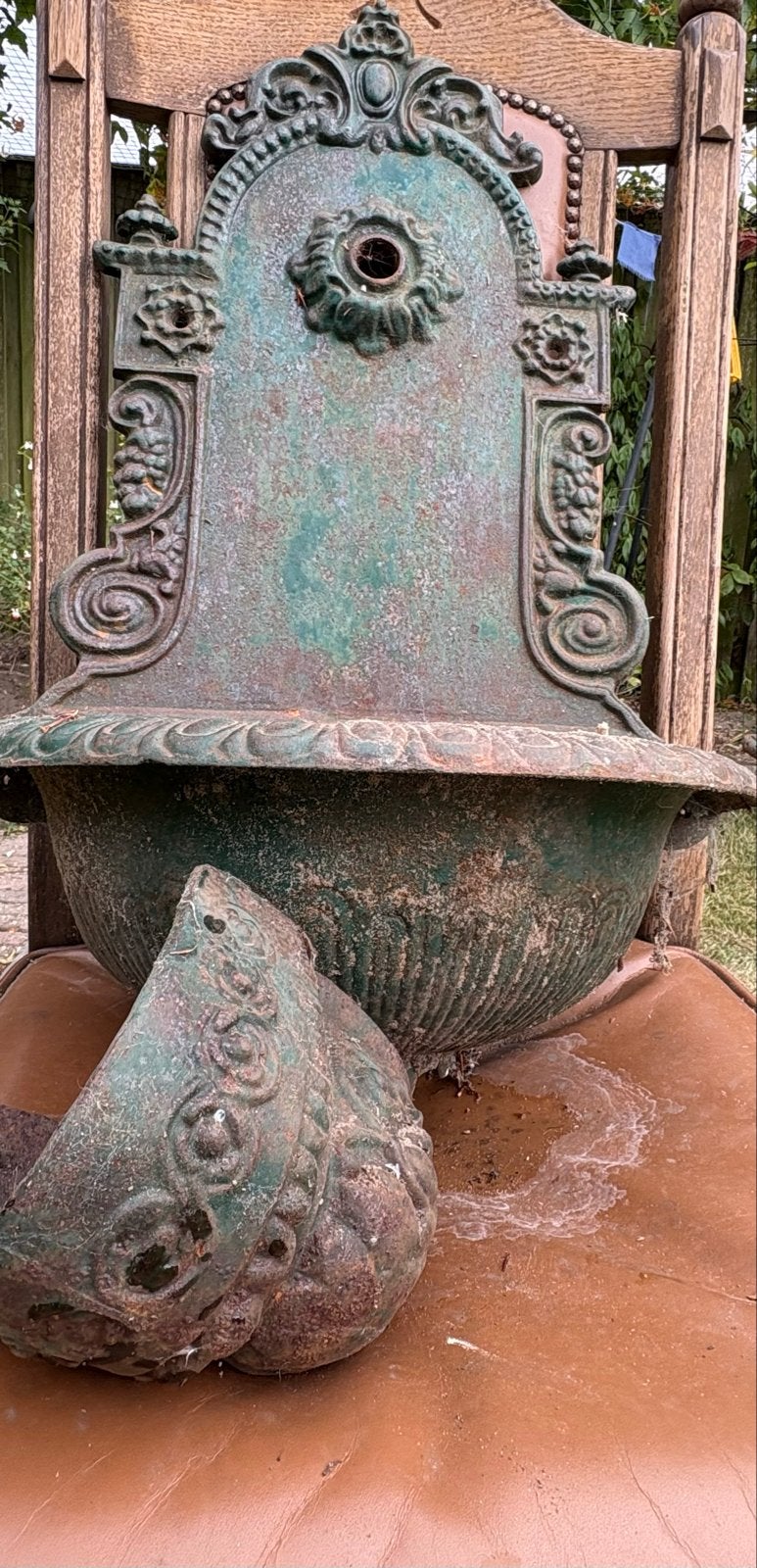 Antieke gietijzeren waterpomp/fontein - decoratief, Ophalen