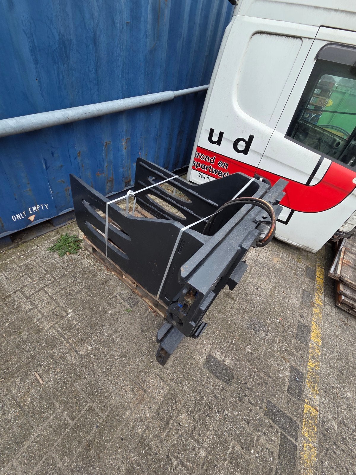 Vorkheftruck klem - Cascade, Ophalen