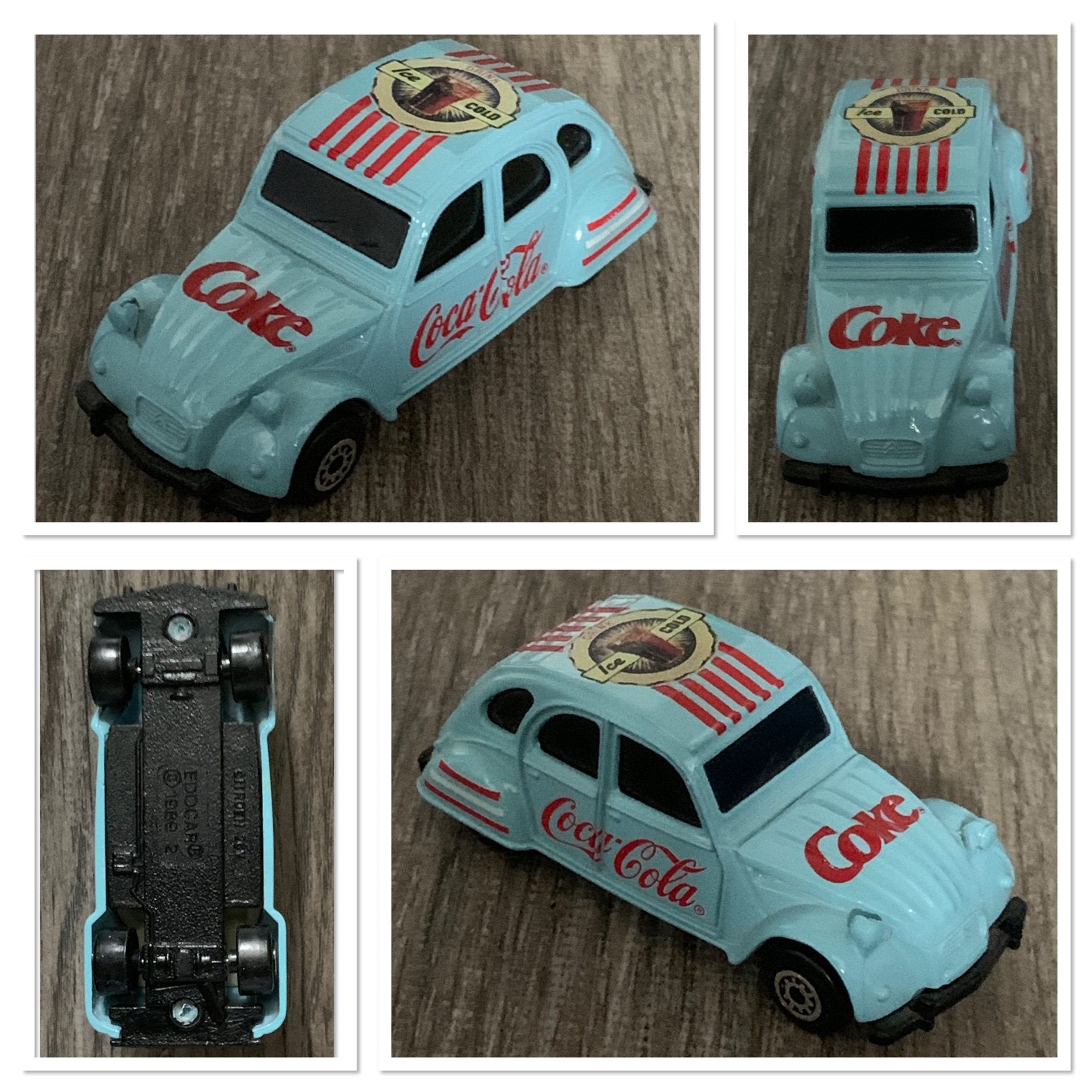Coca-Cola: Citroën 2CV (Edocar), Ophalen of Verzenden