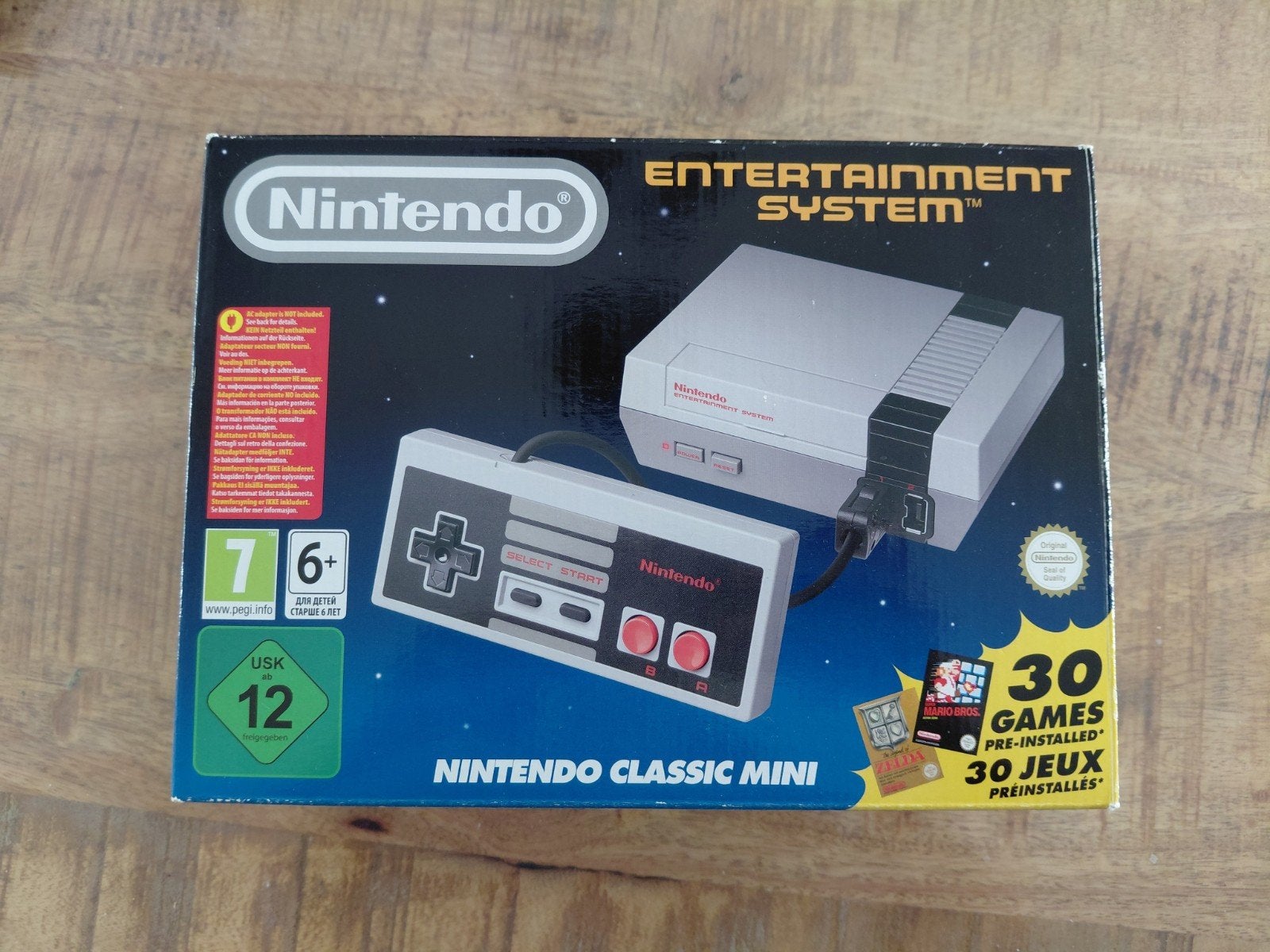 Nintendo NES Classic Mini: met 2 controllers, Ophalen, Zo goed als nieuw, Met 2 controllers, Met games