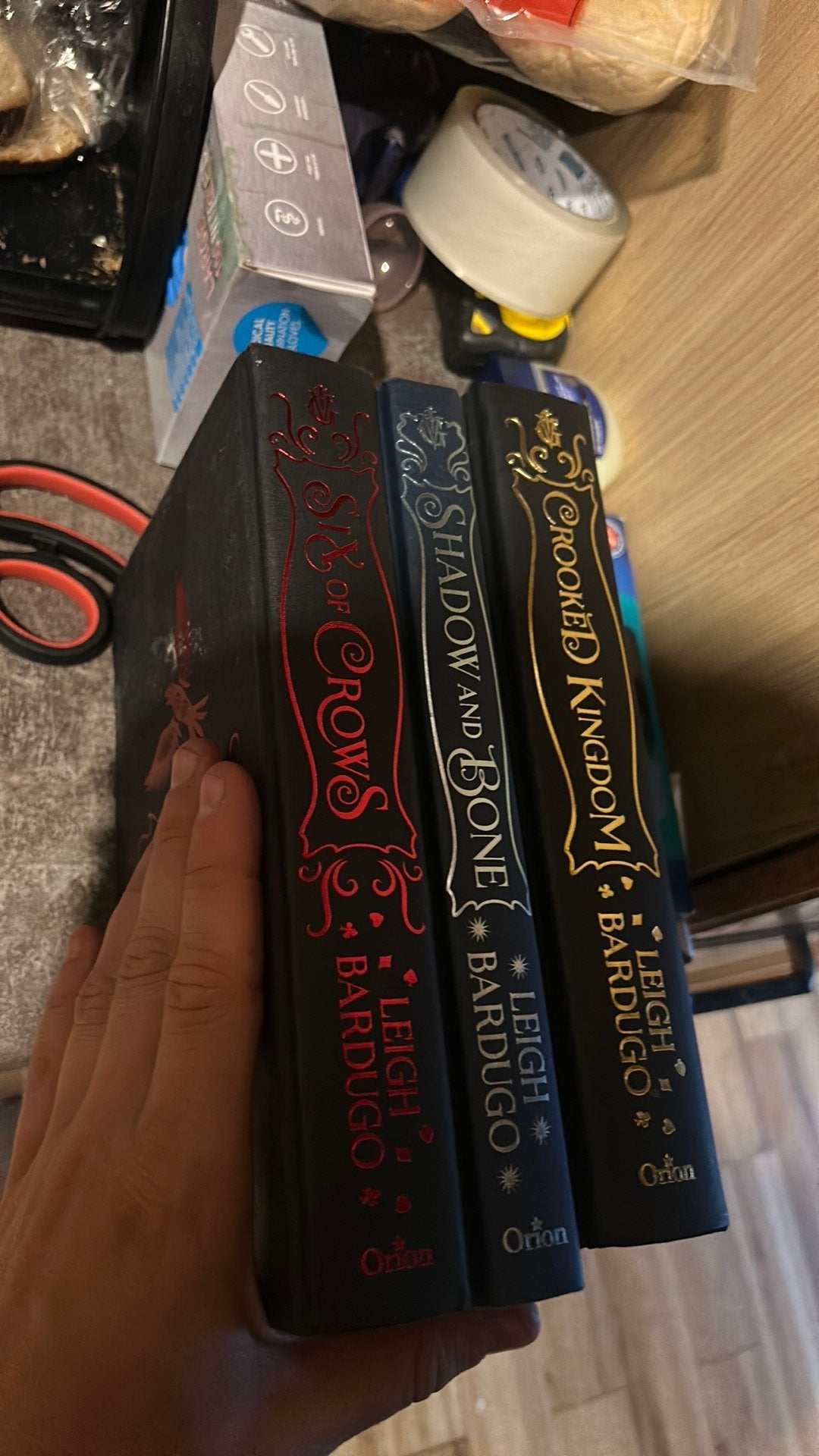 Six of crows boeken serie, Ophalen of Verzenden, Zo goed als nieuw, Overige typen