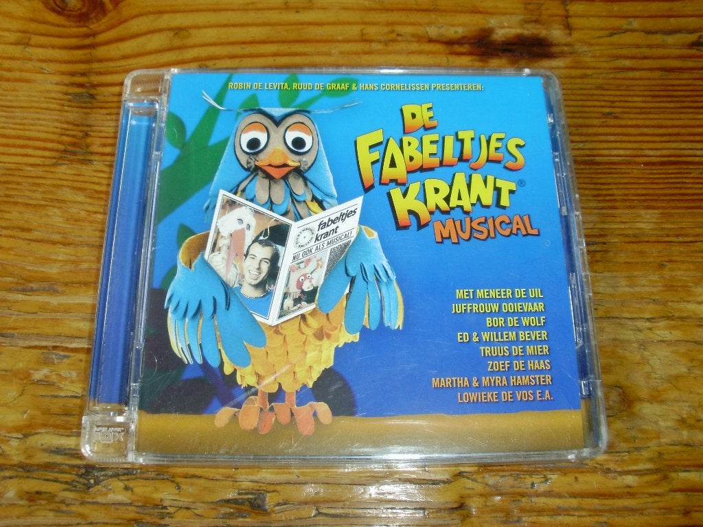 De Fabeltjeskrant / CD / Musical / Fabeltjes Krant, Ophalen of Verzenden, Gebruikt