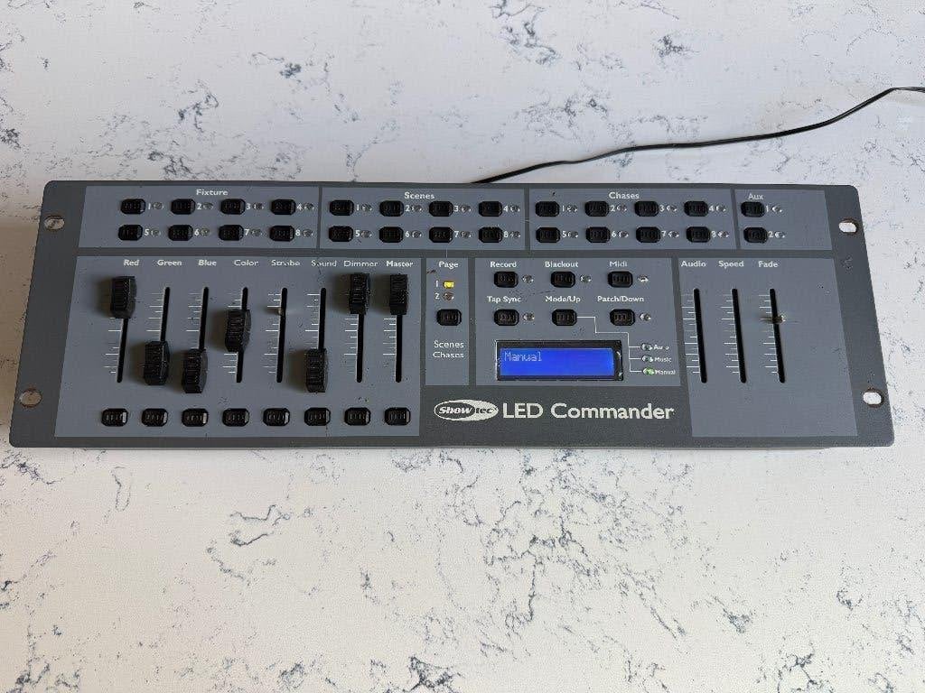 showtec ledcommander, Muziek en Instrumenten, Ophalen of Verzenden, Gebruikt, Licht, Geluidgestuurd