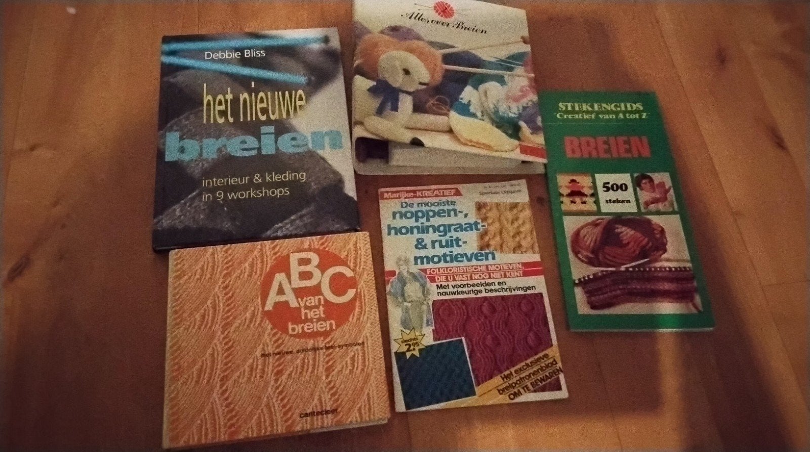 diverse breiboeken, Ophalen, Haken, Patroon of Boek