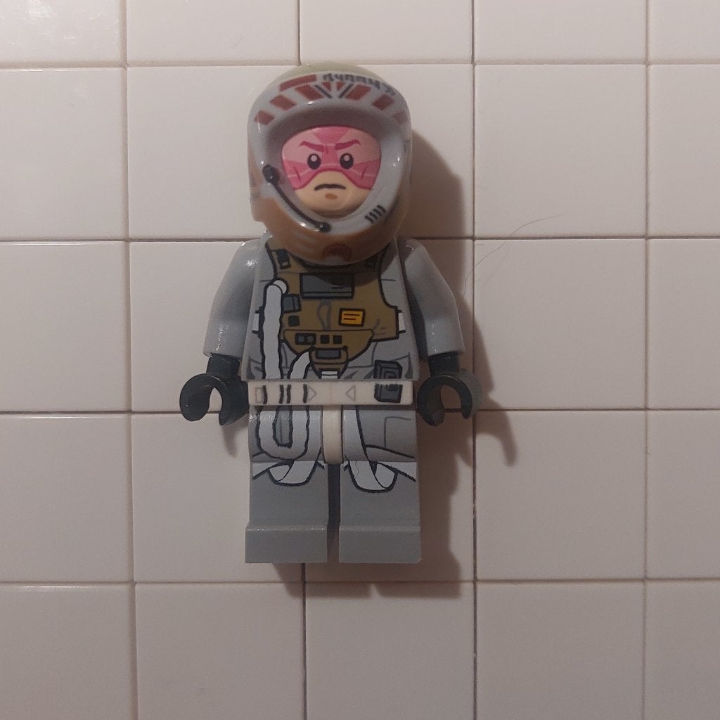 LEGO Star Wars Minifig - Rebel Pilot - sw0558, Kinderen en Baby's, Speelgoed | Duplo en Lego, Ophalen of Verzenden, Zo goed als nieuw