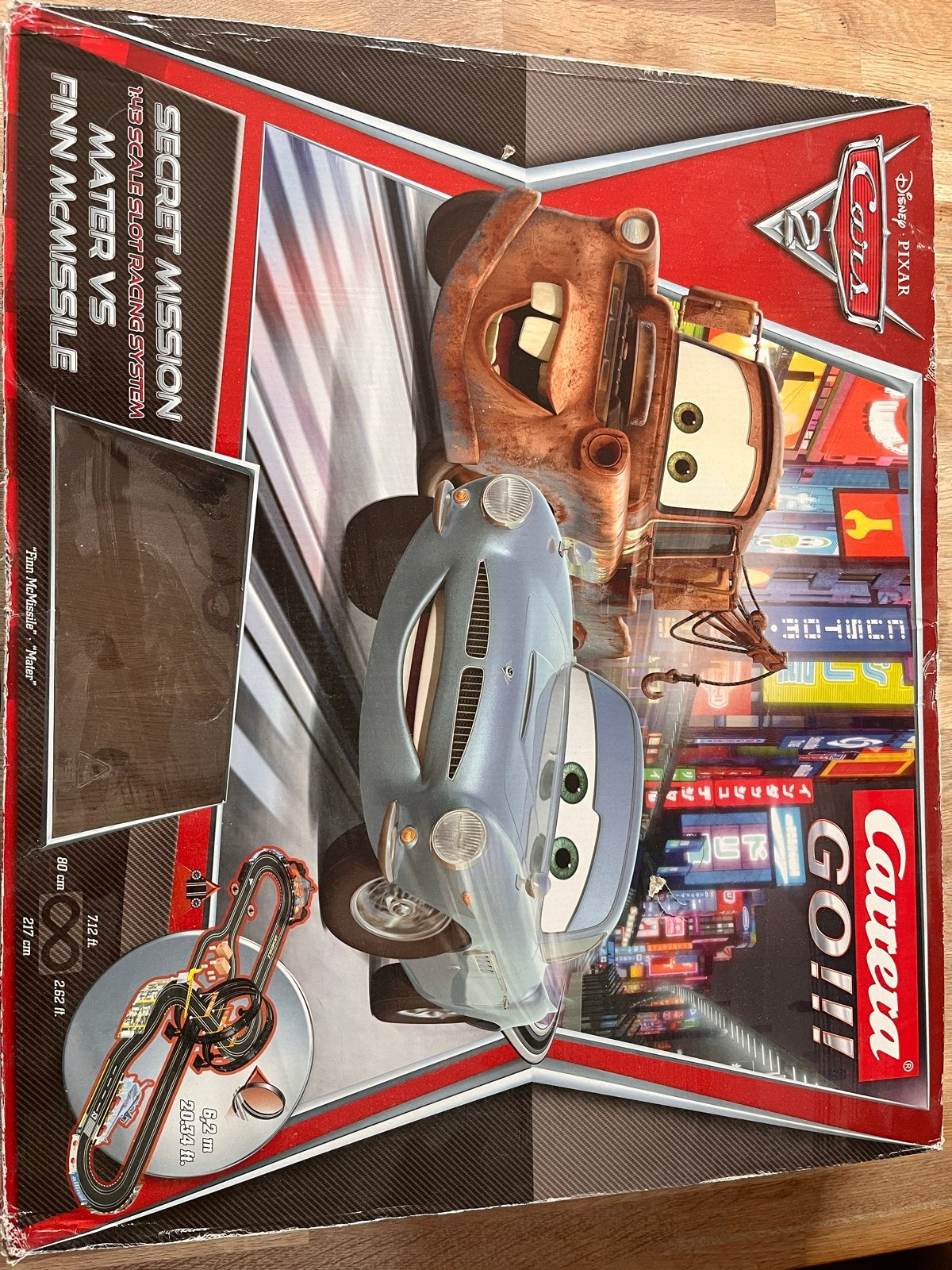 Carrera Go!!! Cars 2 Racebaan met extra's, Zelf te bouwen, Carrera, Ophalen of Verzenden, Elektrisch