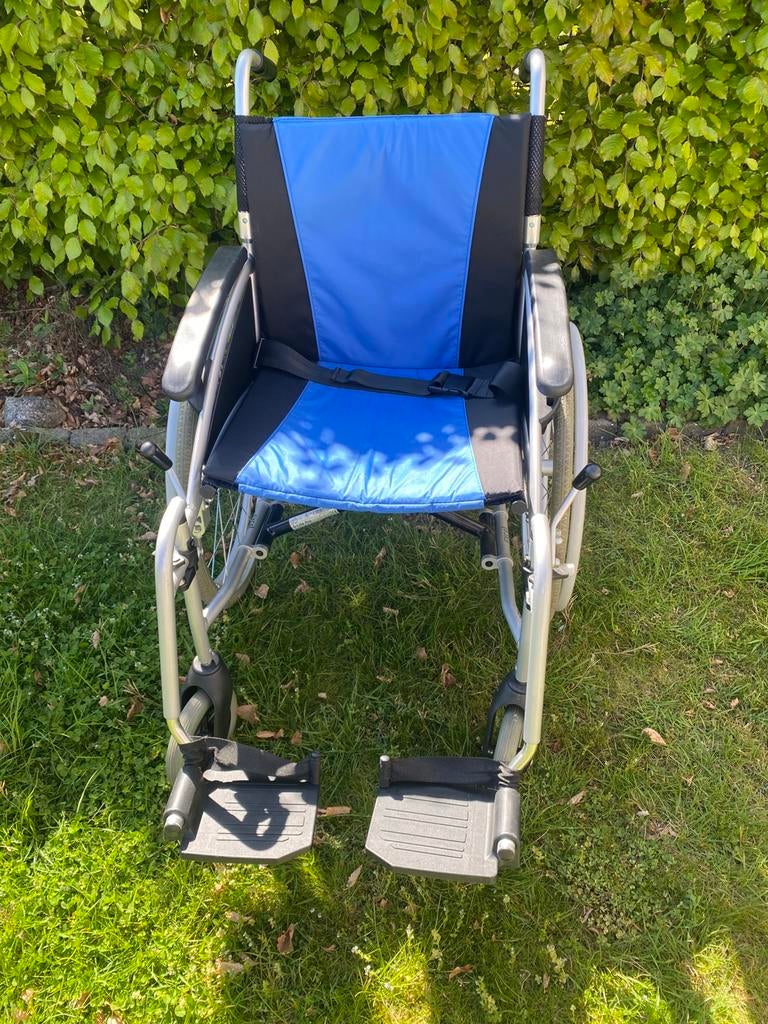 Rolstoel Excel G-Lite Pro izgst, extra kussen, br. 45cm., Diversen, Ophalen of Verzenden, Inklapbaar, Zo goed als nieuw, Duwrolstoel