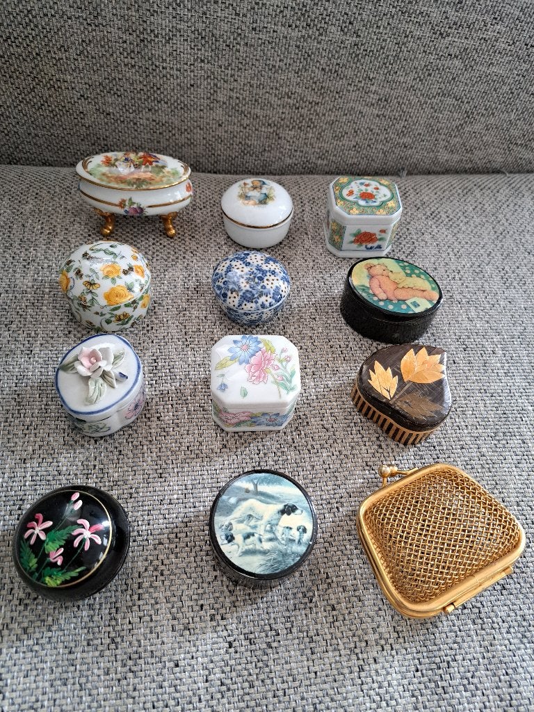Pillendoosjes verzameling, Antiek en Kunst, Ophalen of Verzenden