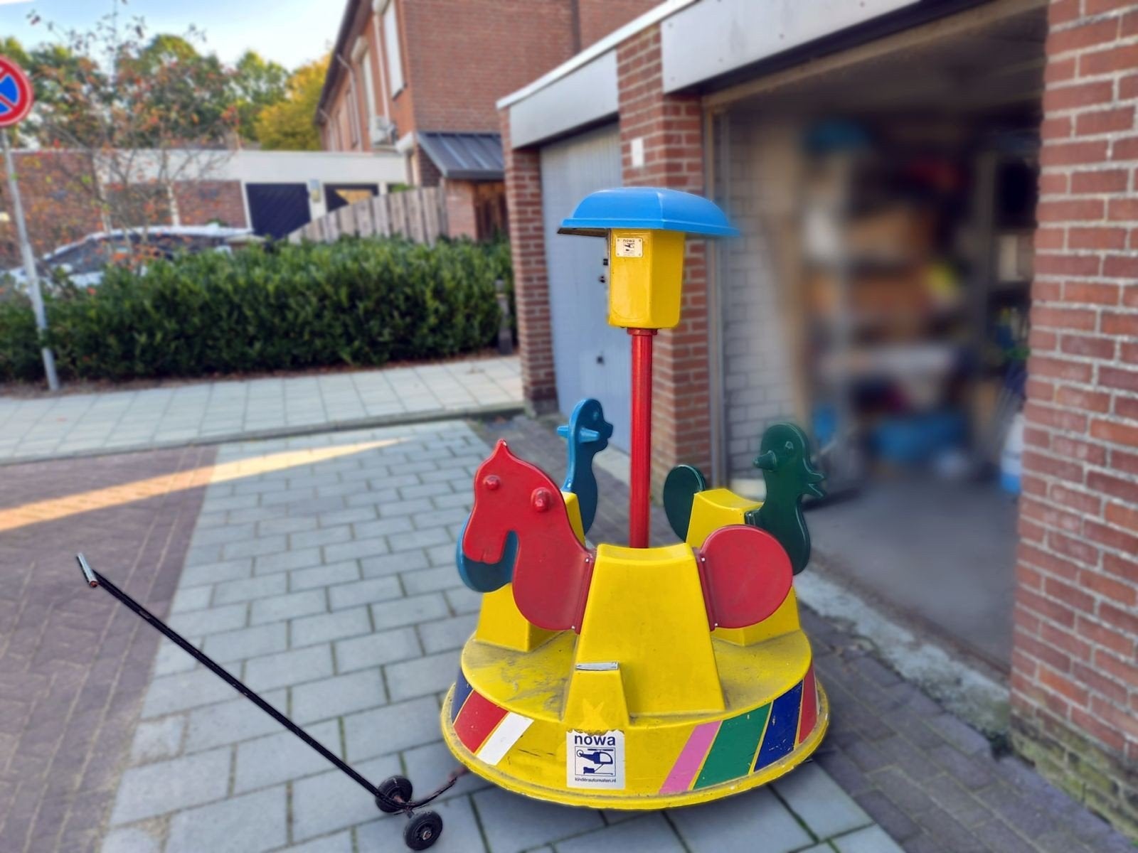Muntje draaimolen voor kinderen - Nowa, Ophalen, Gebruikt