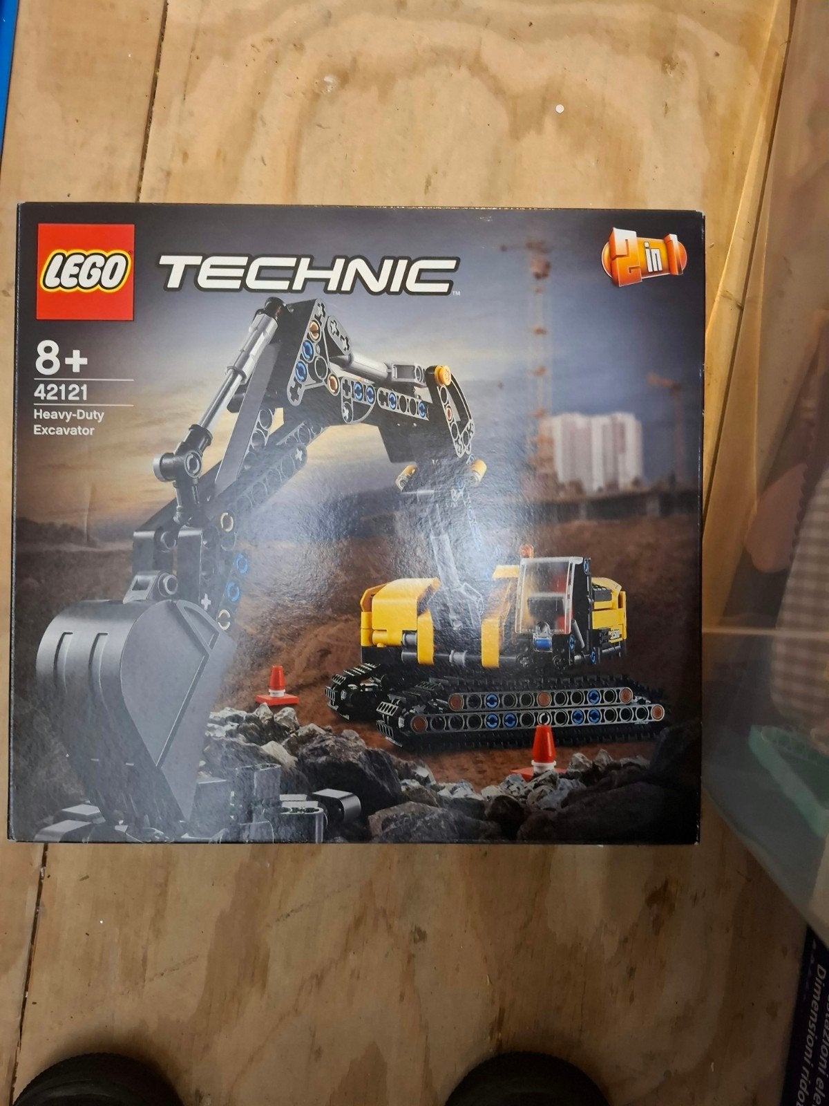 LEGO Technic Graafmachine 42121 - Compleet en Opgebouwd, Ophalen of Verzenden, Gebruikt, Overige merken