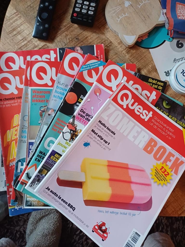 Quest tijdschriften, Ophalen, 1980 tot heden, Tijdschrift