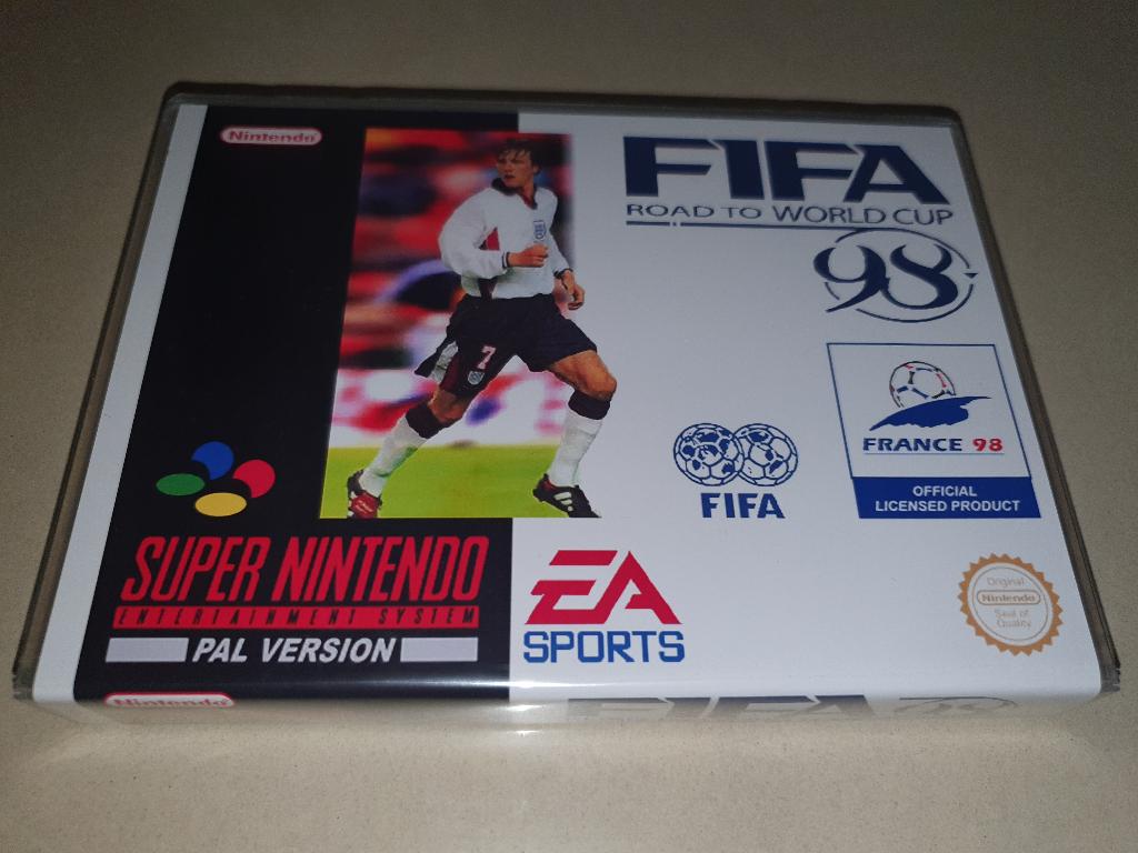 Fifa 98 SNES Game Case, Spelcomputers en Games, Verzenden, 1 speler, Zo goed als nieuw, Vanaf 3 jaar