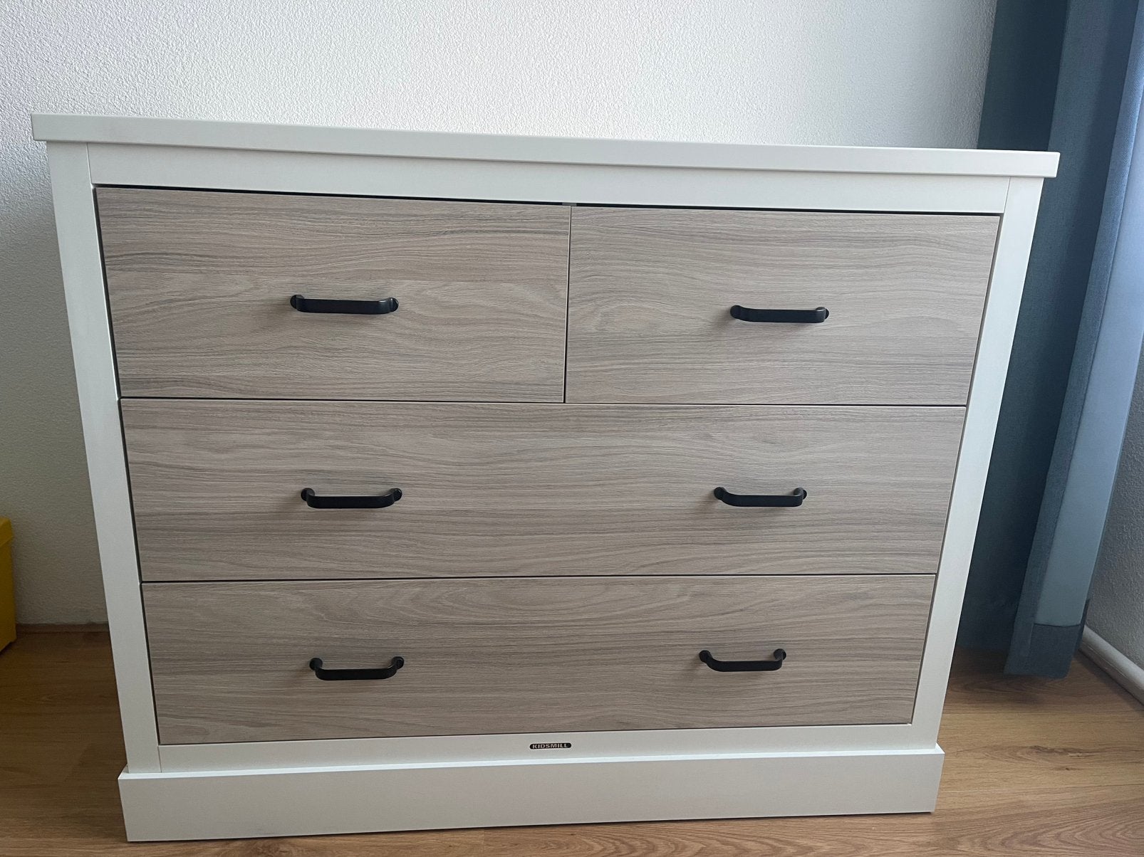 Kidsmill Newport Commode Oatmeal/Eiken + Ledikant Optie, Ophalen, Zo goed als nieuw, Jongetje of Meisje