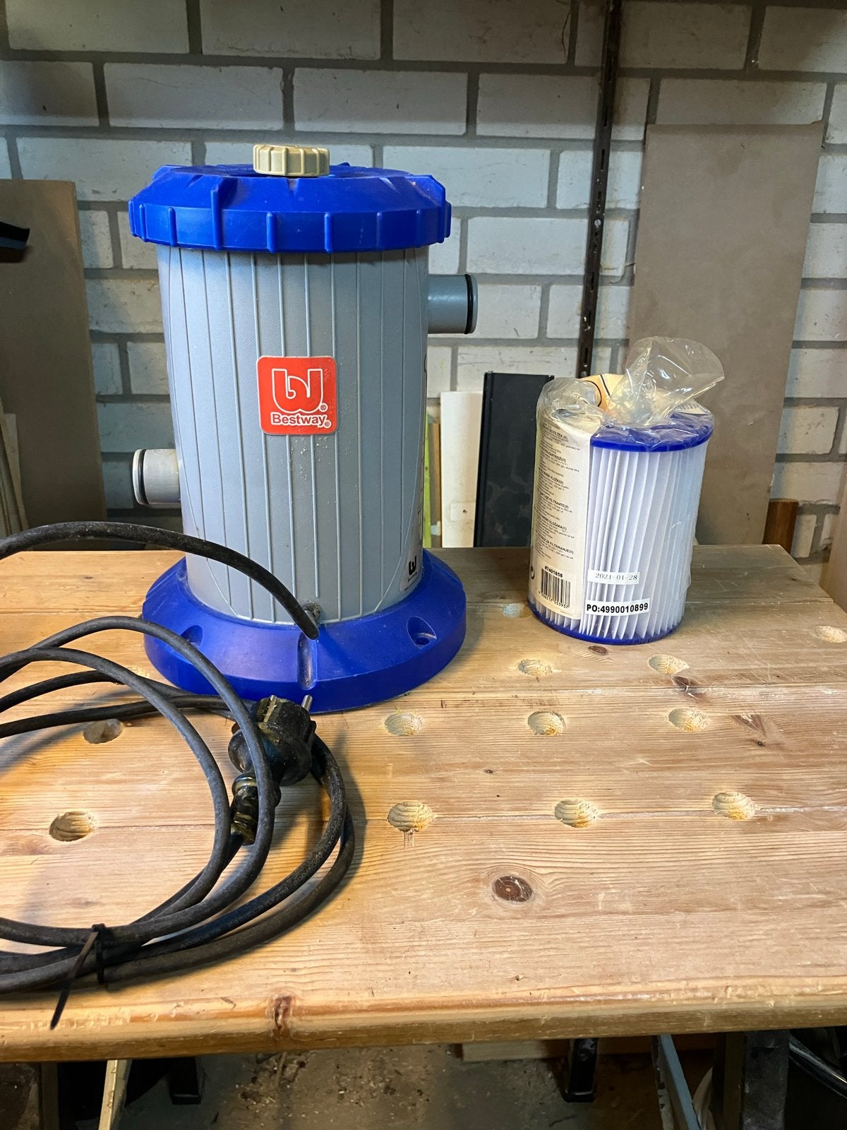 Bestway Flowclear filterpomp voor zwembad, Ophalen of Verzenden, Gebruikt, Zwembadpomp