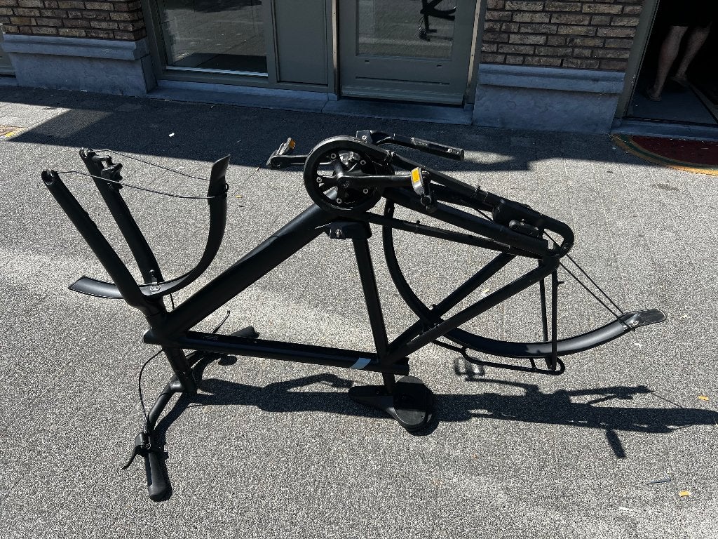 VanMoof S3 - Frame + bagagedrager 5700km, Fietsen en Brommers, Fietsaccessoires | Bagagedragers, Verzenden, Gebruikt