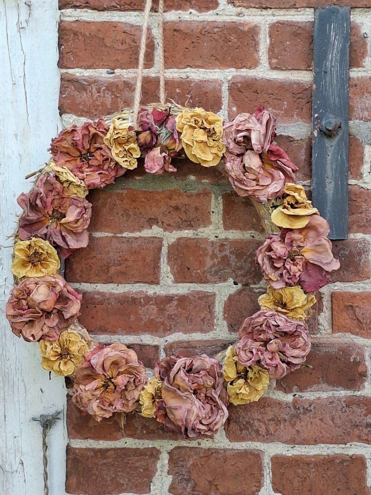 Bloemenkrans, Krans, Nieuw, Natuurlijk materiaal, Ophalen