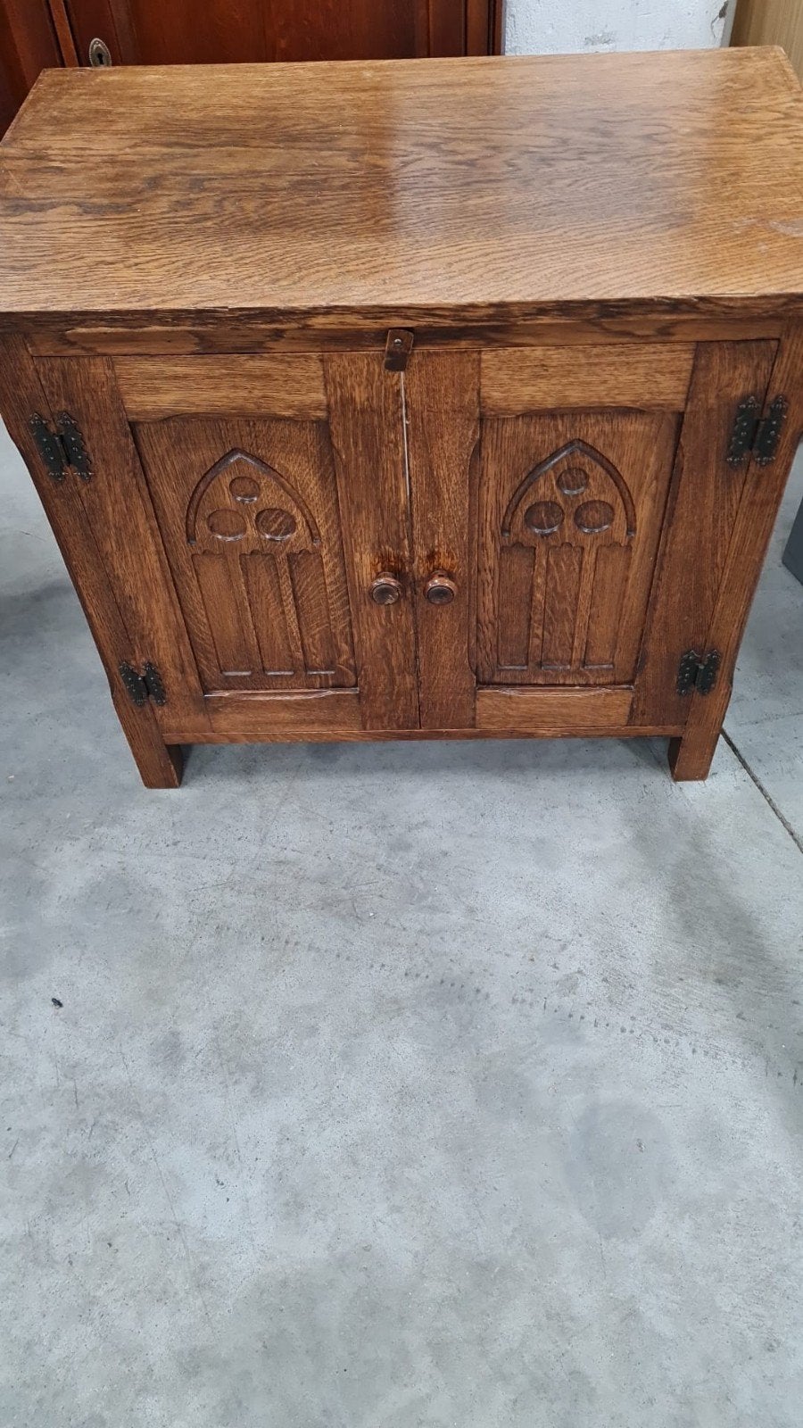 mooie donker eiken kast prijs € 25.00, Ophalen of Verzenden