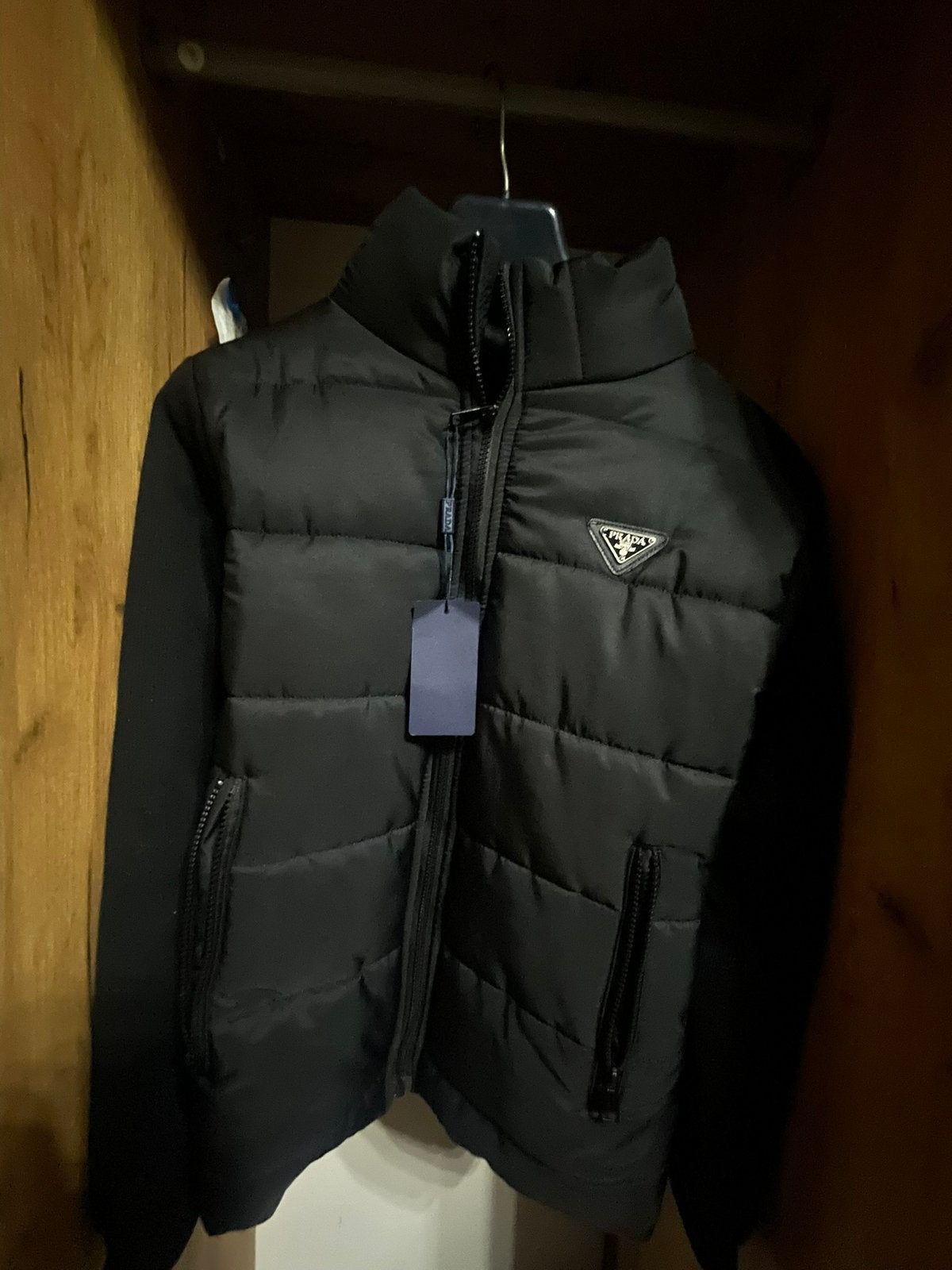 Prada Vest, Ophalen of Verzenden, Nieuw, Maat 46 (S) of kleiner, Zwart