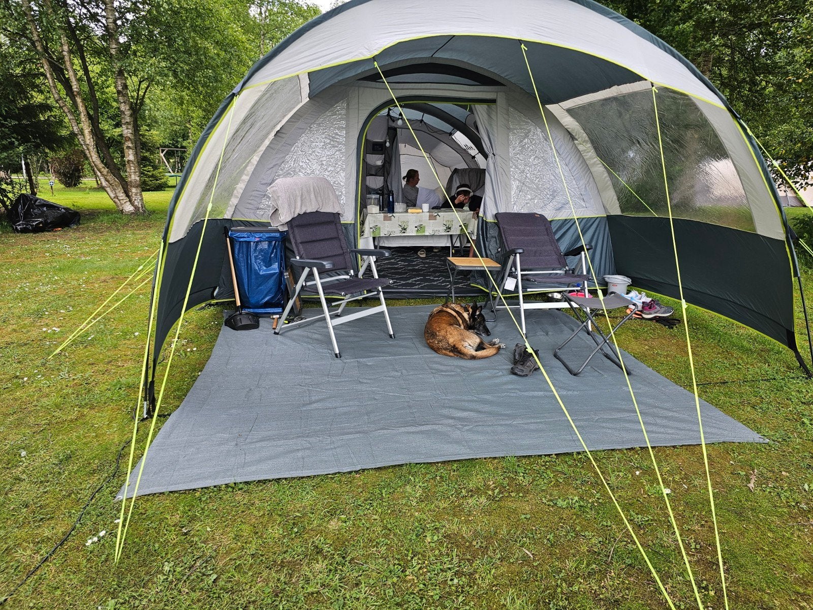Portico Easy air 6., Caravans en Kamperen, Tenten, Ophalen