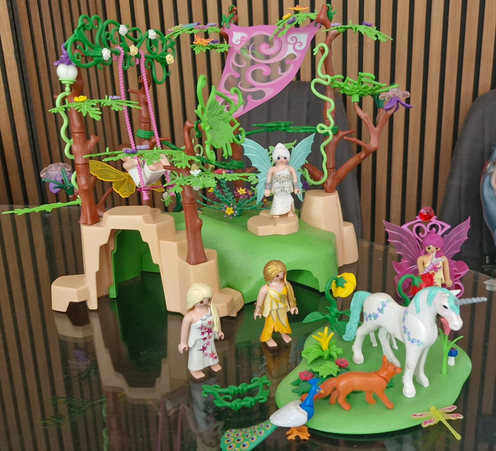 Playmobil Fairies - Elfenbos / Liefdesbron (set 9132), Ophalen of Verzenden