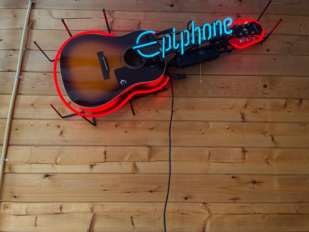 Neon Epiphone, Ophalen, Zo goed als nieuw, Lichtbak of (neon) lamp
