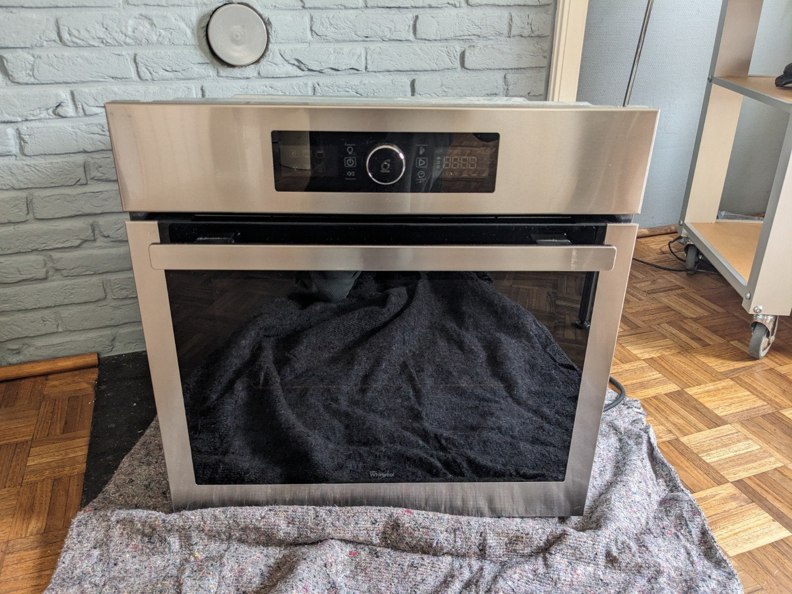Whirpool 6th sense heteluchtoven, Witgoed en Apparatuur, Ovens, Ophalen, Whirlpool, Gebruikt, 60 cm of meer