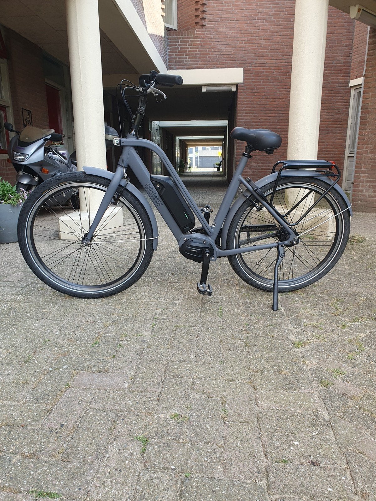 Elektrische union, Fietsen en Brommers, Elektrische fietsen, Zo goed als nieuw, Overige merken, Ophalen