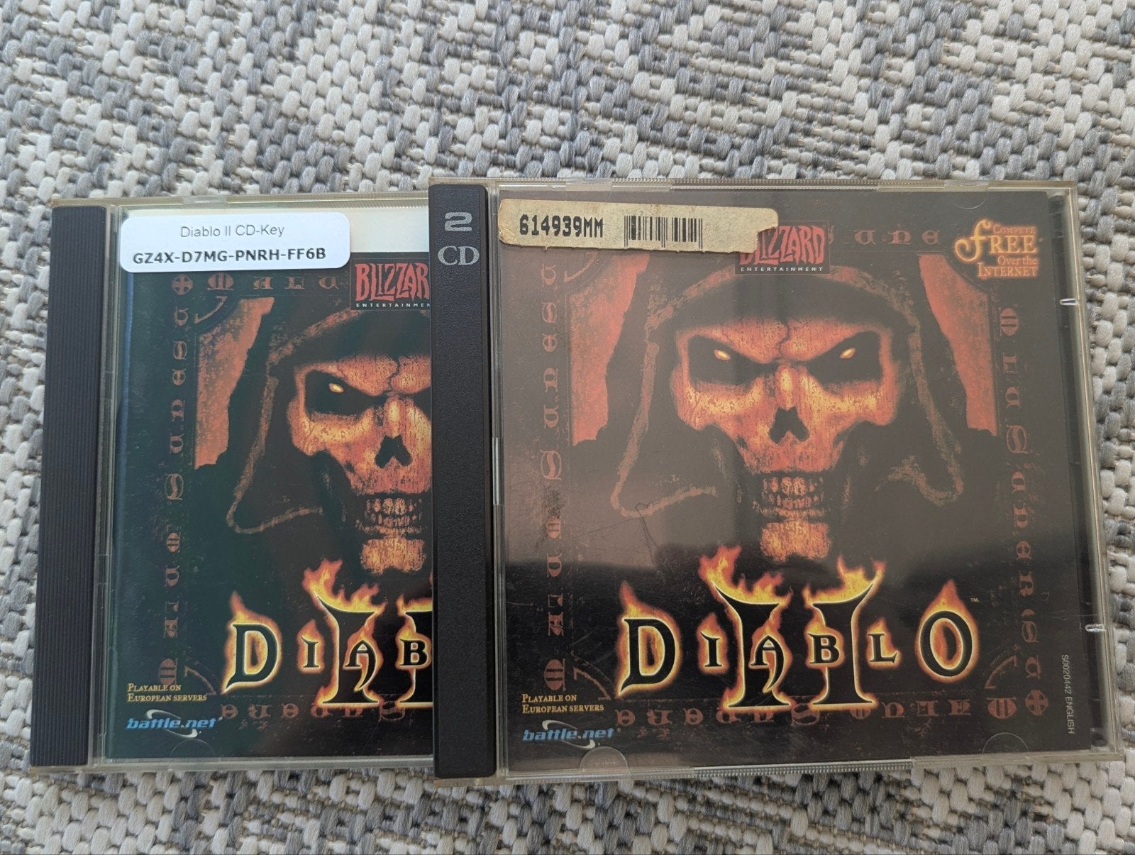 Diablo II origineel PC  Installatie-CD + Play Disc, Spelcomputers en Games, 1 speler, Ophalen of Verzenden