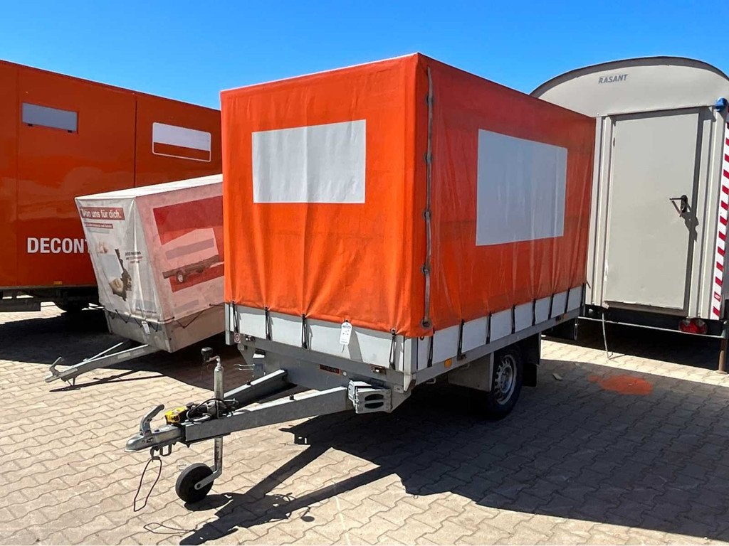 2014 Atec PL10 1300 Huifaanhangwagen, Gebruikt