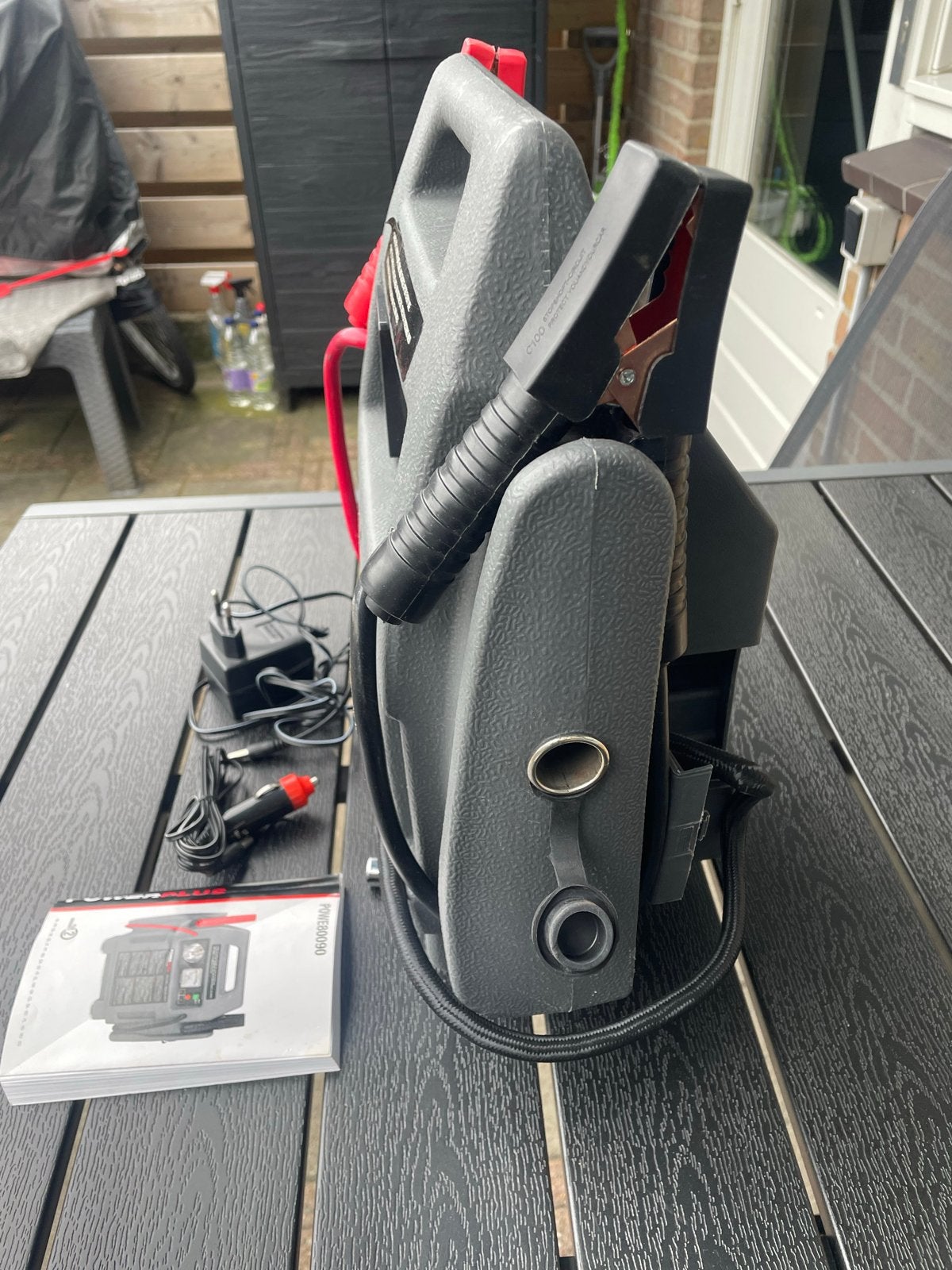 Power Plus Power Station Jumpstarter met Compressor, Ophalen, Gebruikt