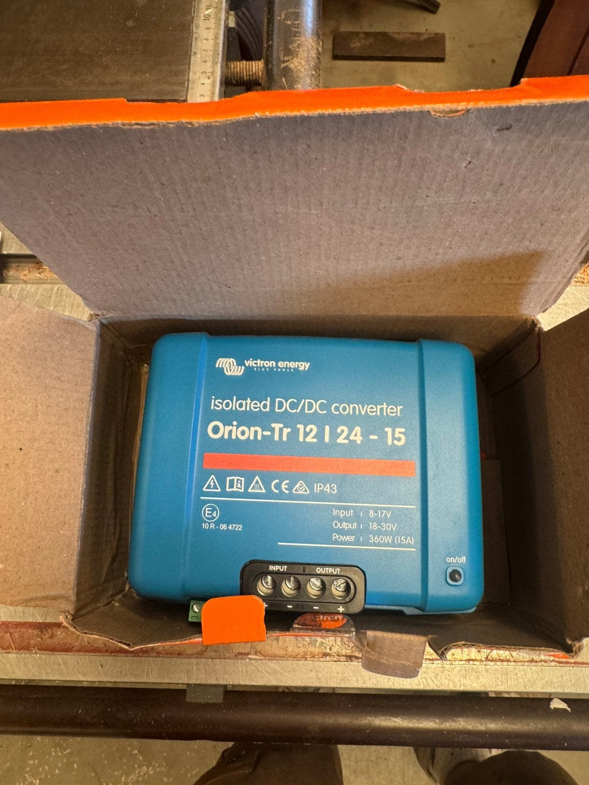 Nieuwe victron omvormer orion dc/dc converter 12 - 24 volt, Ophalen of Verzenden, Nieuw