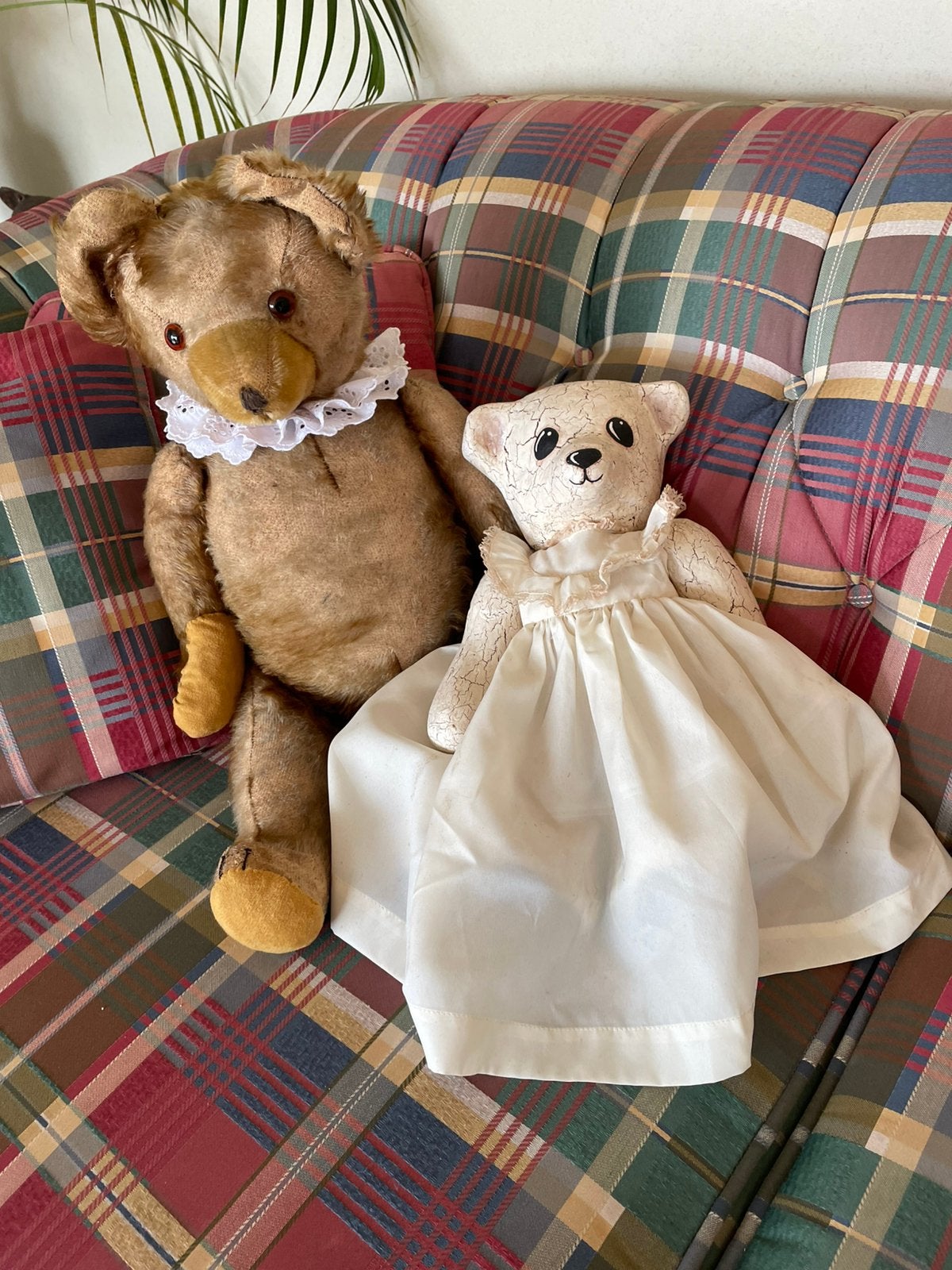Erg mooie grote Mohairen Teddy Beer, Verzenden