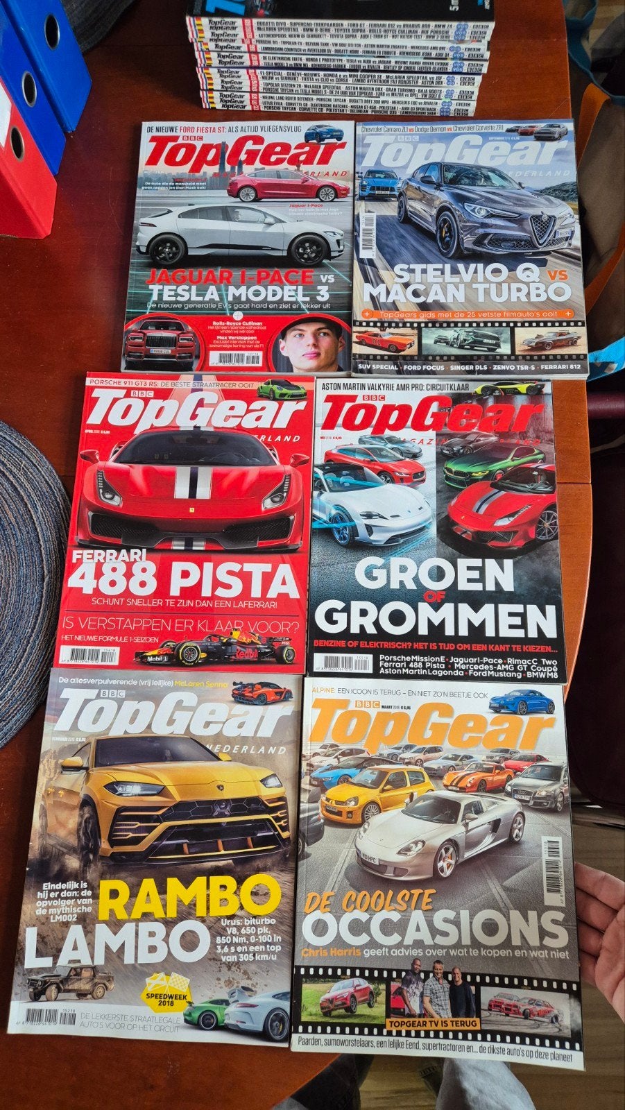 TopGear Magazine Collectie - 152 t/m 155, 157 & 159, Boeken, Ophalen, Zo goed als nieuw, Overige typen