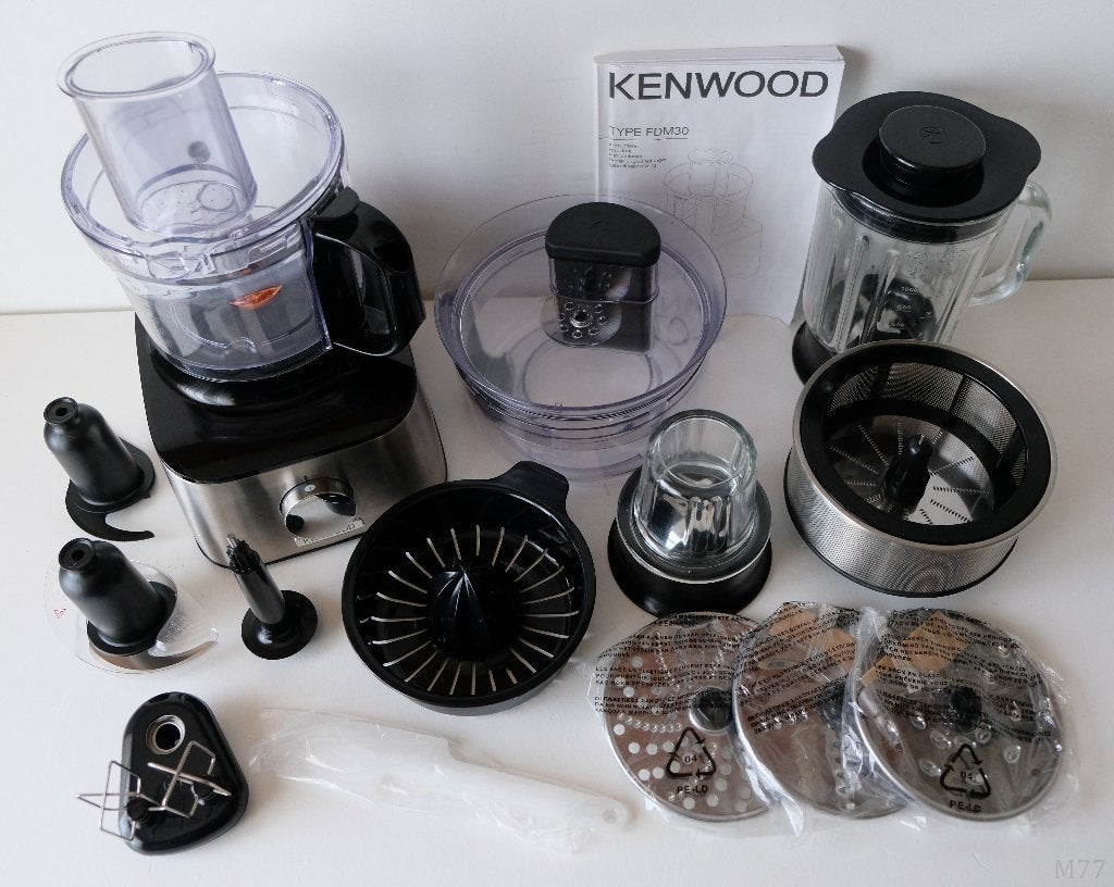 Kenwood Multipro FDM30 Keukenmachine, 4 liter of meer, 3 snelheden of meer, Ophalen of Verzenden, Zo goed als nieuw