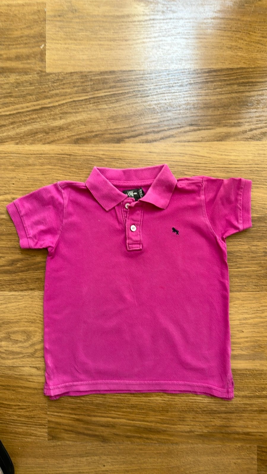 Roze polo shirt maat 110/116, Kinderen en Baby's, Kinderkleding | Maat 116, Ophalen of Verzenden, Gebruikt, Jongen, Shirt of Longsleeve