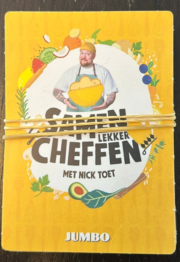 Jumbo spaar kaarten samen lekker cheffen, Tickets en Kaartjes, Eén persoon