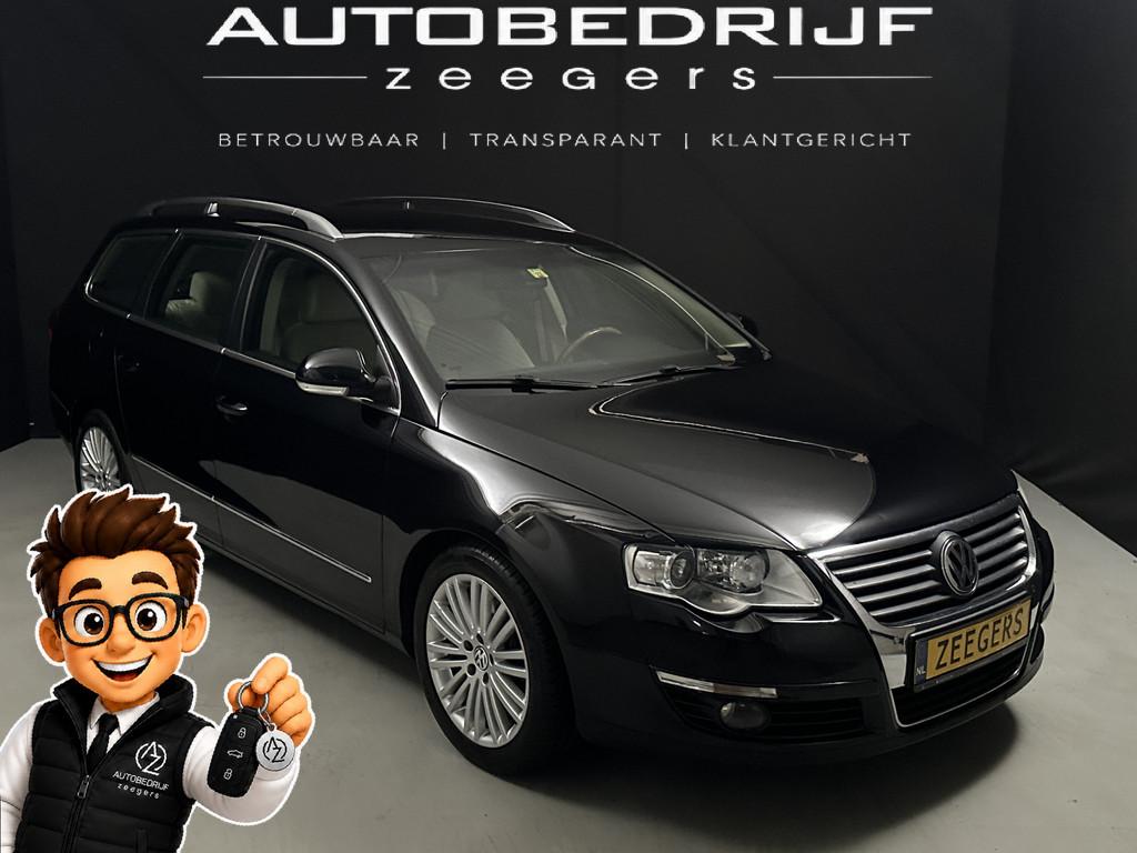 Volkswagen Passat 3.2 4Motion V6 Automaat *AC*Heatseat*, Auto's, Volkswagen, Automaat, Gebruikt, Beige, Leder en Stof