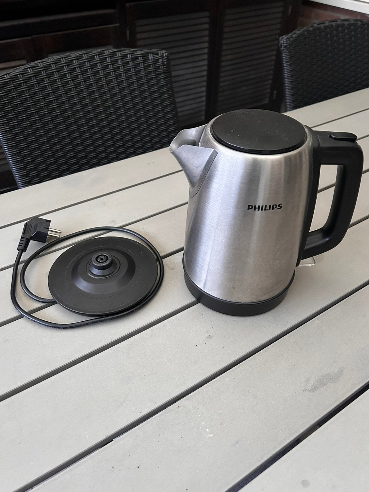 Philips waterkoker, Witgoed en Apparatuur, 1 tot 2 liter, Ophalen, Zo goed als nieuw