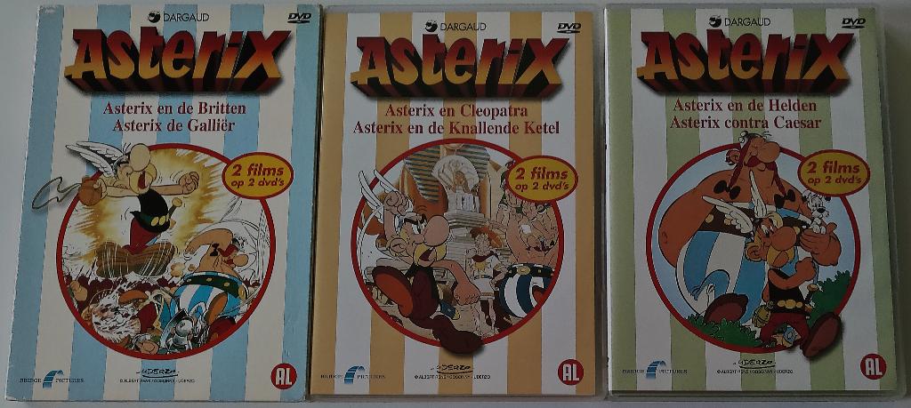 Dvd *** ASTERIX & OBELIX *** Complete Serie Deel 1 t/m 6, Europees, Tekenfilm, Alle leeftijden, Boxset