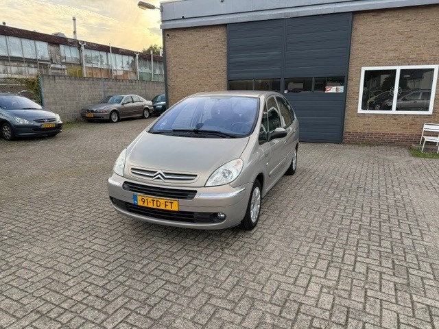 Citroen Xsara Picasso 1.6i-16V Caractère//Nieuwe Apk, Auto's, Voorwielaandrijving, Zwart, 4 cilinders, Beige