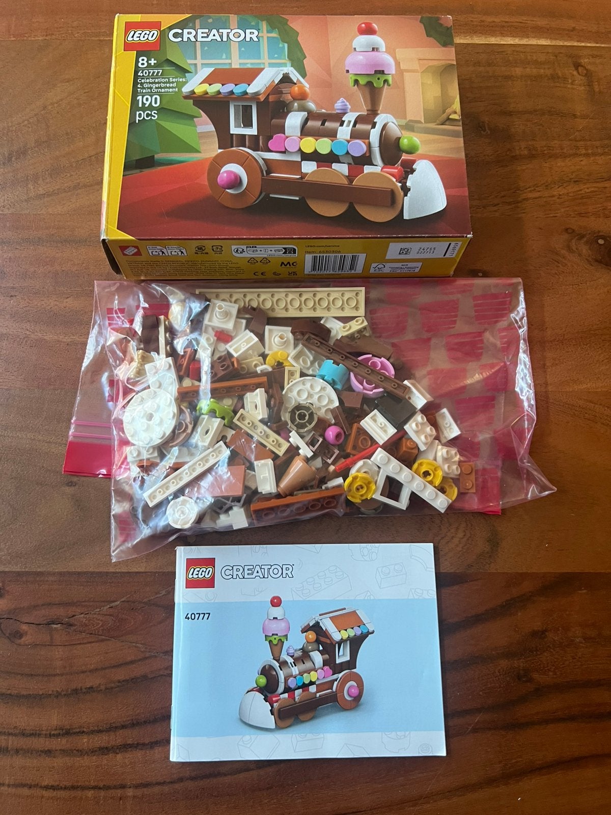Peperkoektrein van LEGO 40777, Compleet, Lego, Ophalen of Verzenden, Zo goed als nieuw