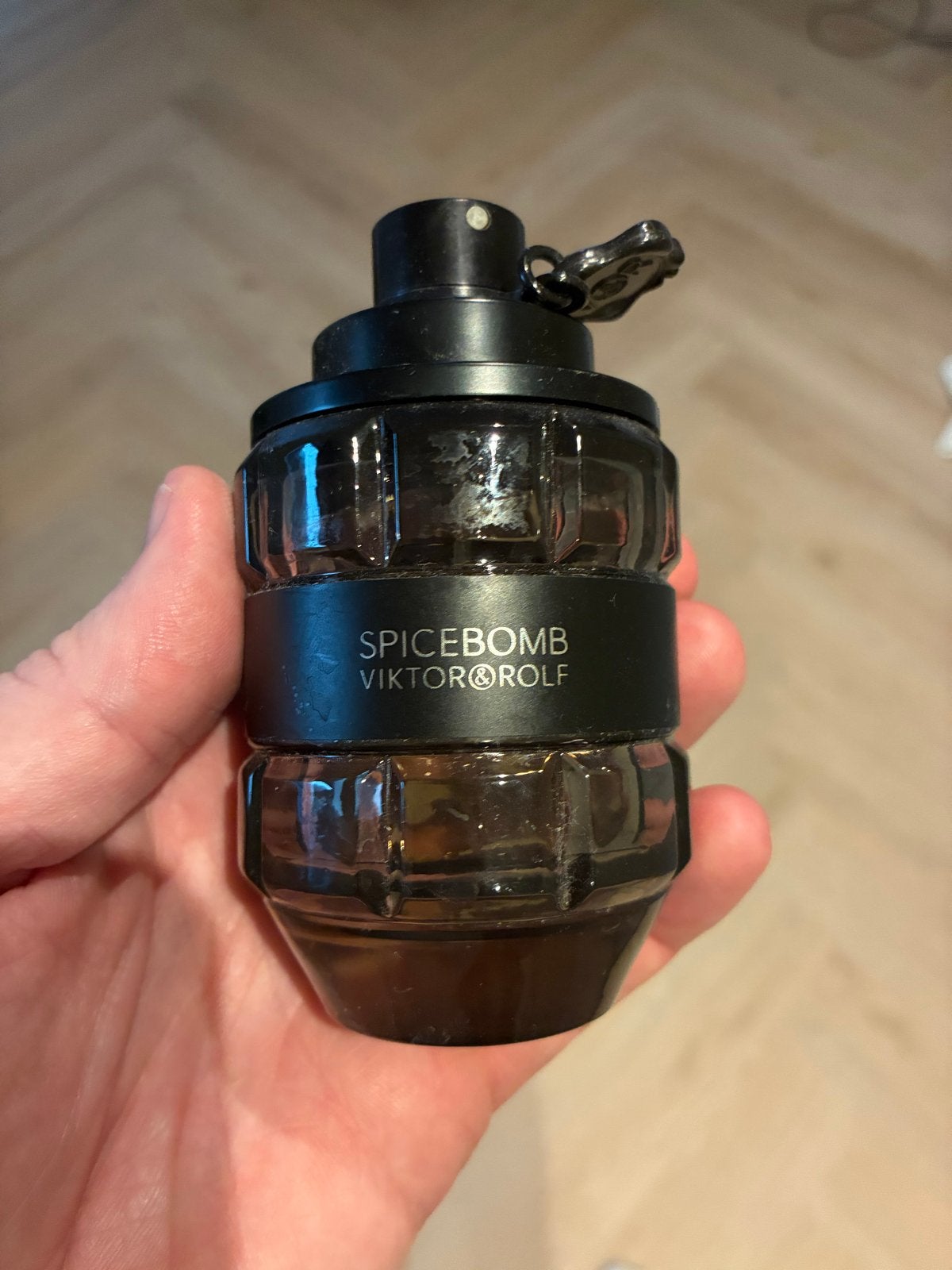 Viktor & Rolf Spicebomb EDT 90 ml (halfvol), Ophalen of Verzenden, Gebruikt